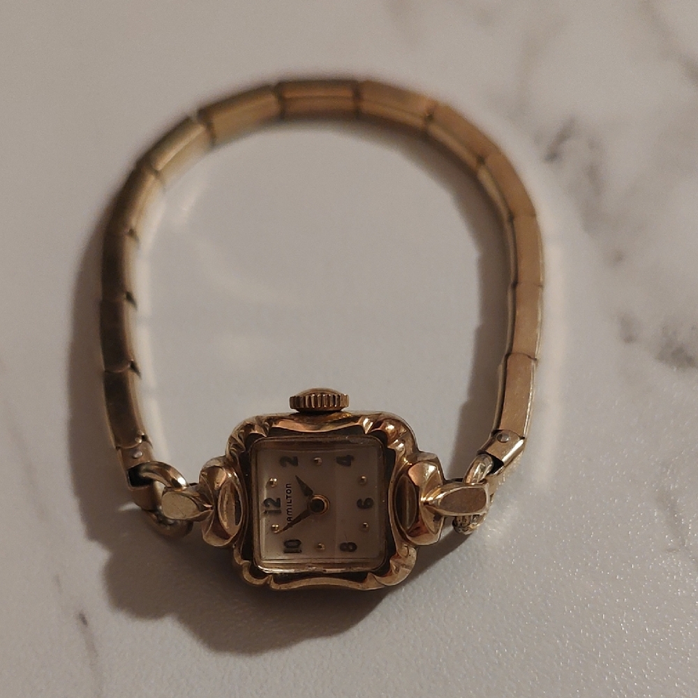 Hamilton Gold Vintage Watch